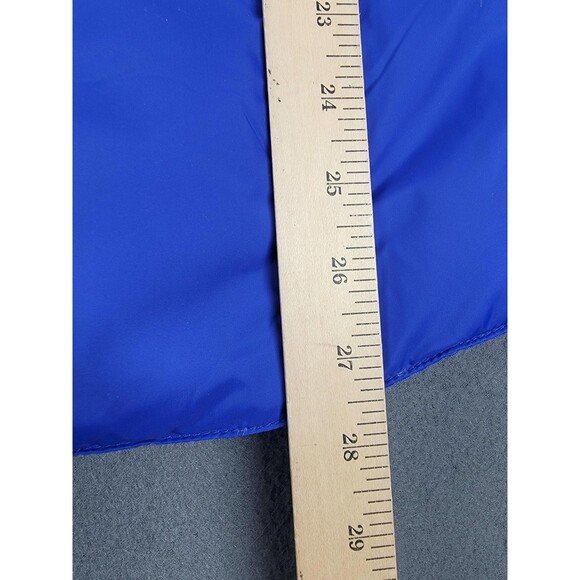 Lands End Vest Mens XL Blue Puffer Goose Down Insulated Nylon Outdoor Dad Hiking - Picture 8 of 9